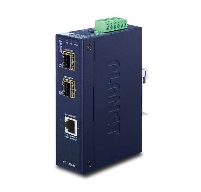 QUBIX SPA - QBX2032238 IGT-1205AT MC GE 1TP/2SFP 100/1000X