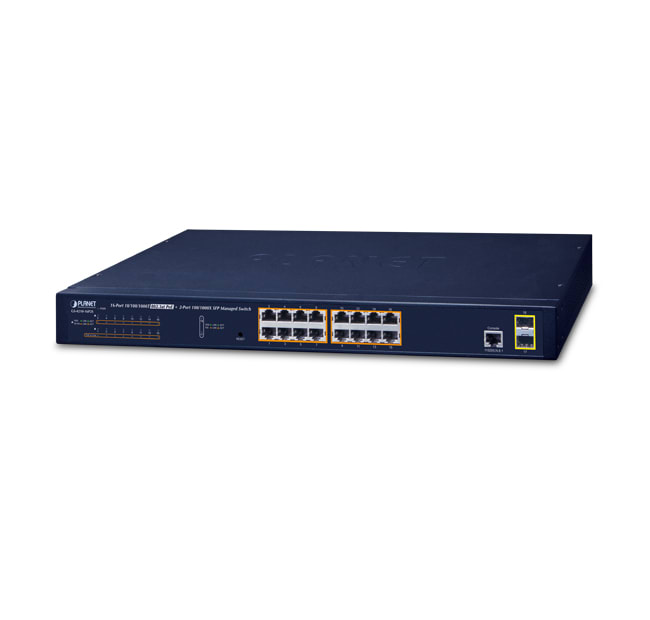 QUBIX SPA - QBX2032282 GS-4210-16P2S 16P(POE AT) + 2SFP GE 220W