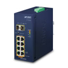 QUBIX SPA - QBX2032374 IGS-1020PTF IP30 8GE(POE+)+2SFP FE/GE