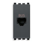 VIMAR SPA - VIW20329 Presa RJ11 speciale per BUS grigio