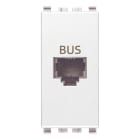 VIMAR SPA - VIW20329.B PRESA RJ11 SPECIALE PER BUS BIANCO