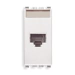 VIMAR SPA - VIW20339.5.B Presa RJ45 Netsafe Cat5e FTP 110 bianco