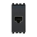 VIMAR SPA - VIW20339.5 Presa RJ45 Netsafe Cat5e FTP 110 grigio