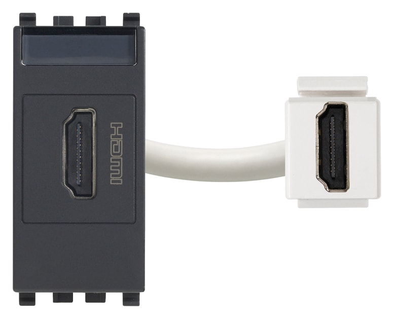 VIMAR SPA - VIW20346 PRESA HDMI 2.1B GRIGIO