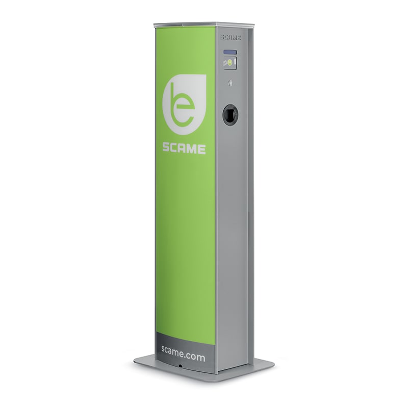 SCAME PARRE SPA - SCA204.CA23B-T2T2MA COLONNINA CA 2 PRESE T2 22KW