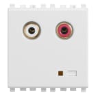 VIMAR SPA - VIW20582.B INGRESSO AUDIO RCA 2M BIANCO