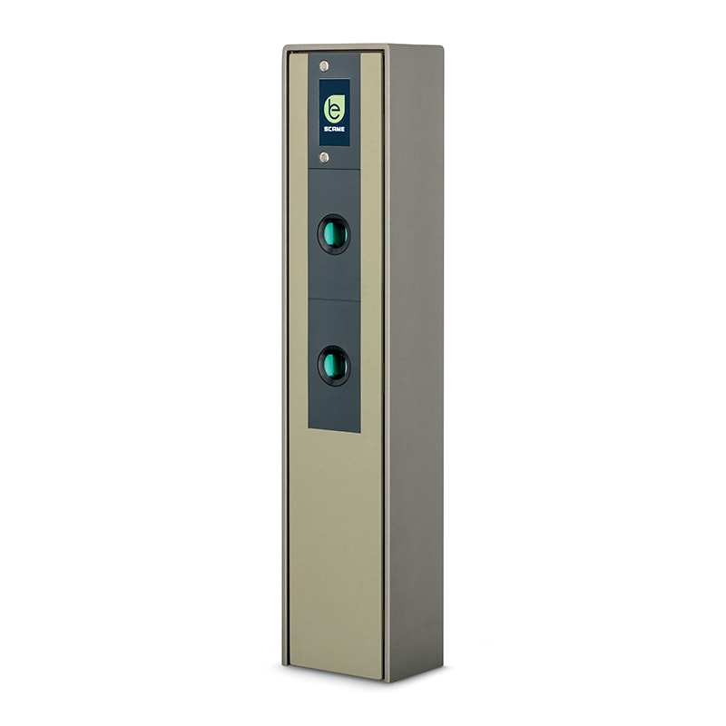 SCAME PARRE SPA - SCA205.A67-BB COLONNINA BE-A 2 PRESE T2 7,4KW