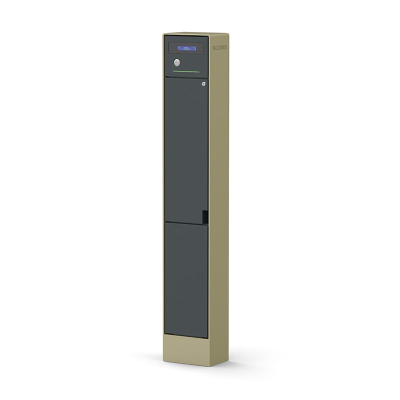 SCAME PARRE SPA - SCA205.KB30-K COLONNINA BE-K TEDESCA 3,7KW RFID
