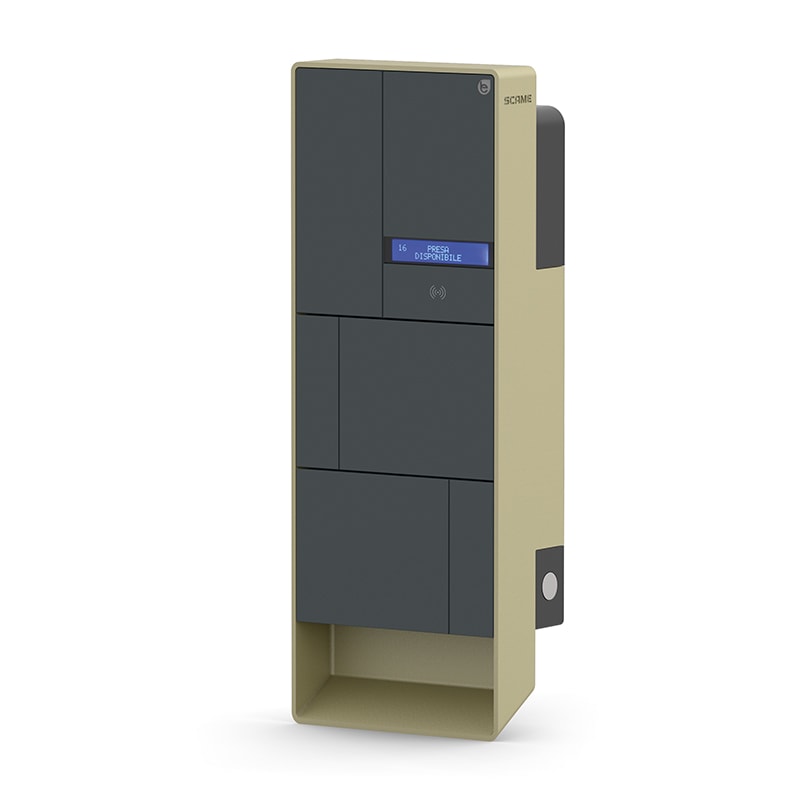 SCAME PARRE SPA - SCA205.T62-DTN WALL BOX 1 PRESA TIPO 2