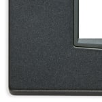 VIMAR SPA - VIW20642.15 PLACCA CLASSIC 2M ANTRACITE MATT