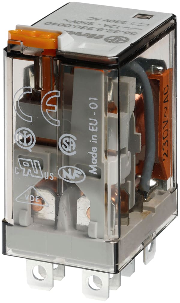 FINDER SPA - FIN563280480054 RELÈ DI POTENZA 2 CONTATTI 12A