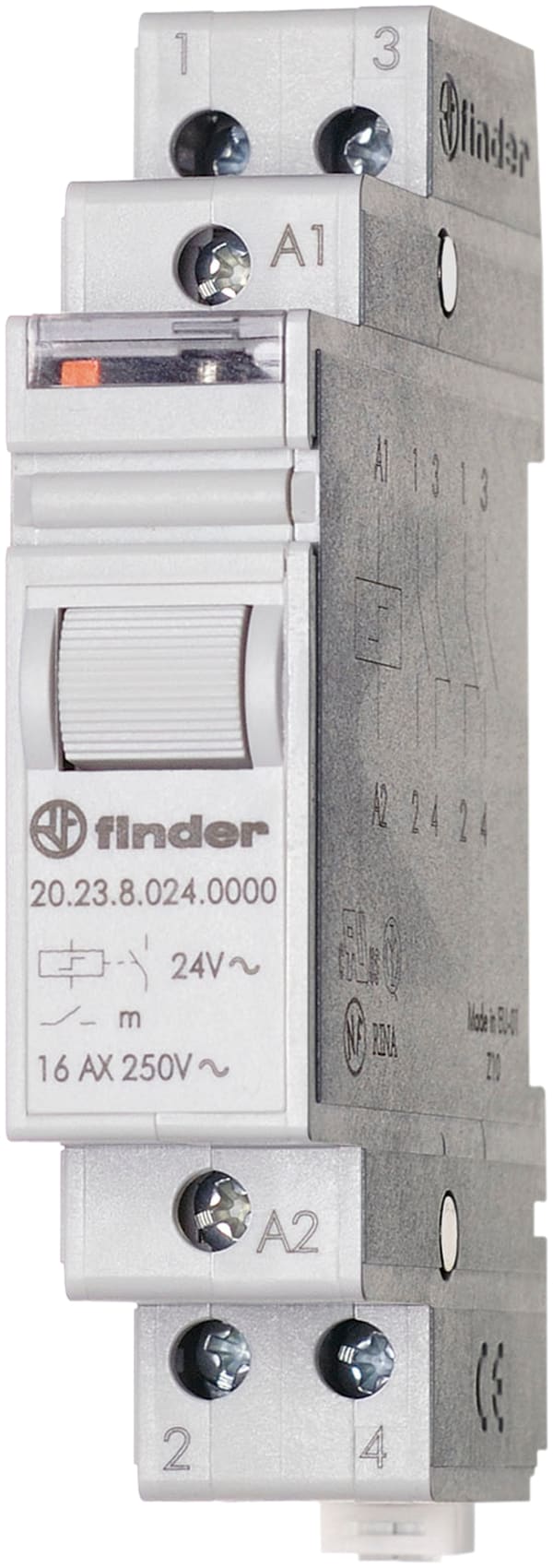 FINDER SPA - FIN202390124000 RELÈ AD IMPULSI 17.5MM 1NO+1NC 16A