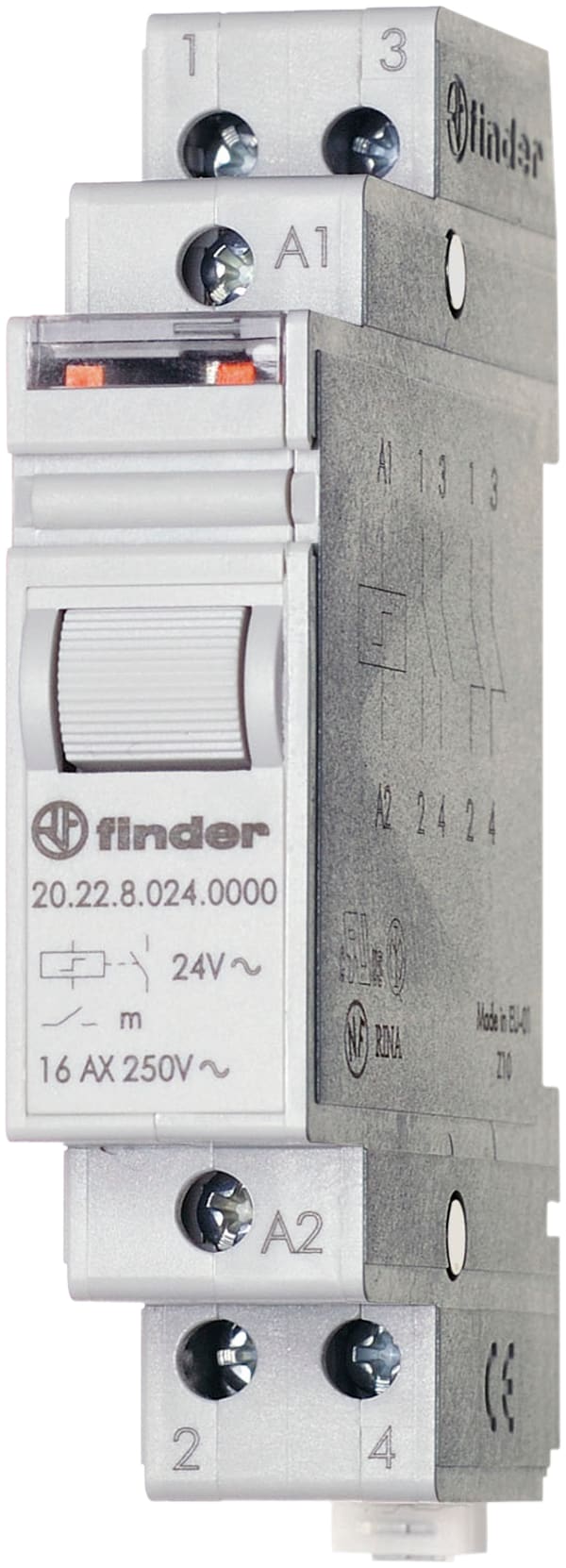 FINDER SPA - FIN202890124000 RELE AD IMPULSI 17.5MM 2NO 16A 4SEQUENZ