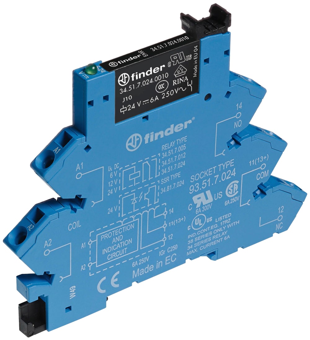 FINDER SPA - FIN386170484050 INTERFACCIA MODULARE EMR 1CO MORS.MOLLA