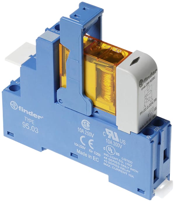 FINDER SPA - FIN483180480060SPA INTERFACCIA MODULARE A RELE 1 CONTATTO