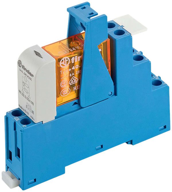 FINDER SPA - FIN485280120060SPA INTERFACCIA MODULARE A RELE 2 CONTATTI