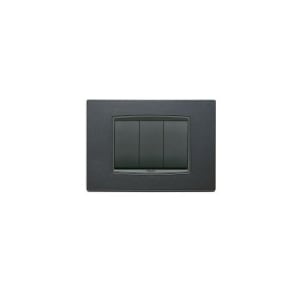 VIMAR SPA - VIW20653.15 PLACCA CLASSIC 3M ANTRACITE MATT