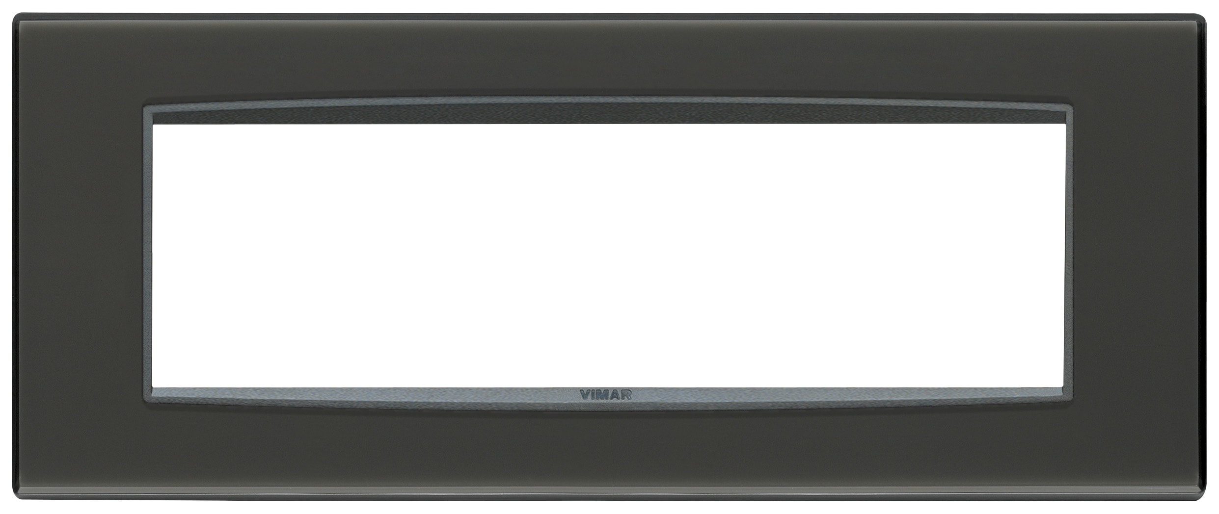 VIMAR SPA - VIW20657.42 PLACCA CLASSIC 7M REFLEX ANTRACITE