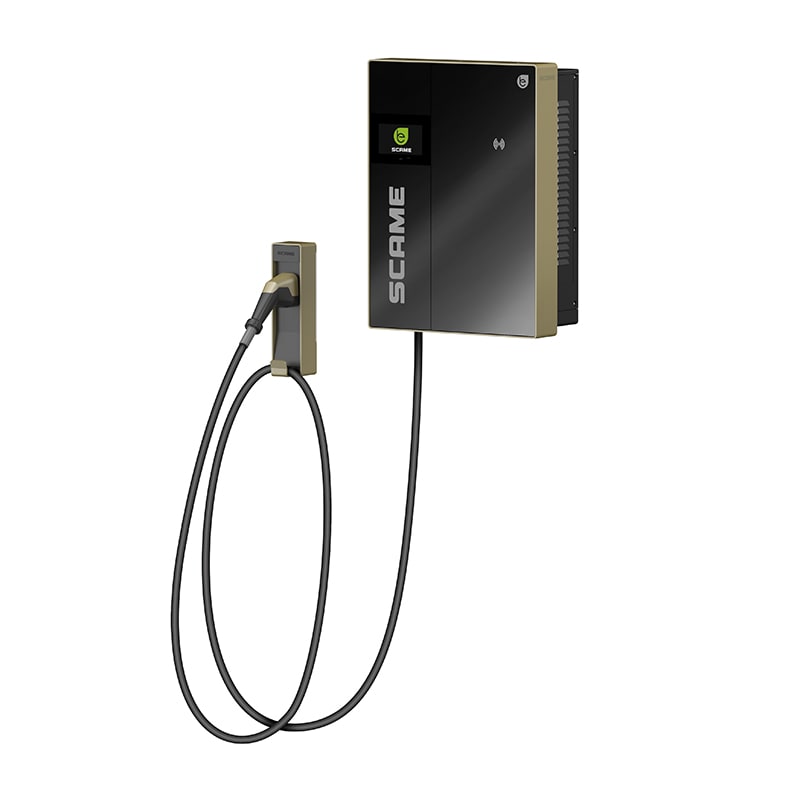 SCAME PARRE SPA - SCA206.D91-E10 WALL BOX DC LAN+ROUTER 25KW CCS2