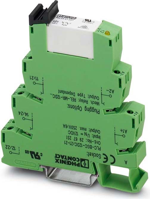 PHOENIX CONTACT - PHC2900341 PLC-RPT- 60DC/21-21AU MORS. BASE CON REL