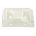 HELLERMANNTYTON Srl - HEE151-11819 Basetta adesiva/vite 32x25 naturale TY8G1S