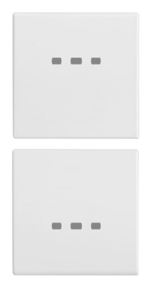 VIMAR SPA - VIW20751.B DUE MEZZI TASTI 1M NEUTRO PERS. BIANCO