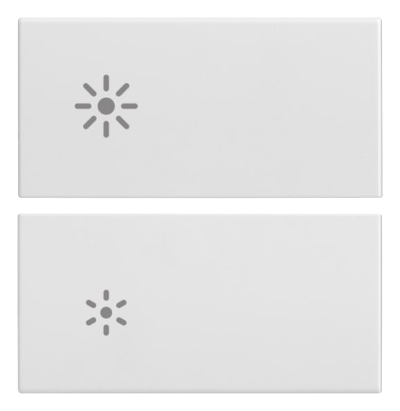 VIMAR SPA - VIW20752.3.B DUE MEZZI TASTI 2M DIMMER BIANCO