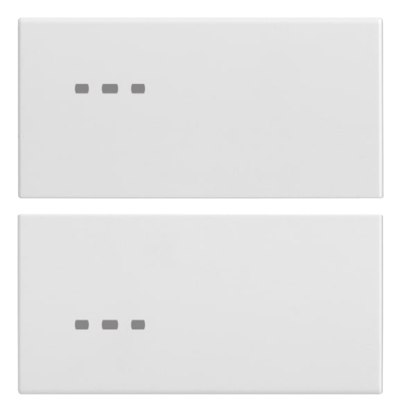 VIMAR SPA - VIW20752.B DUE MEZZI TASTI 2M NEUTRO PERS. BIANCO