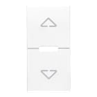 VIMAR SPA - VIW20755.2.B DUE MEZZI TASTI 1M SIMBOLI FRECCE BIANCO