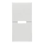 VIMAR SPA - VIW20755.N Due mezzi tasti 1M neutro pers. Next