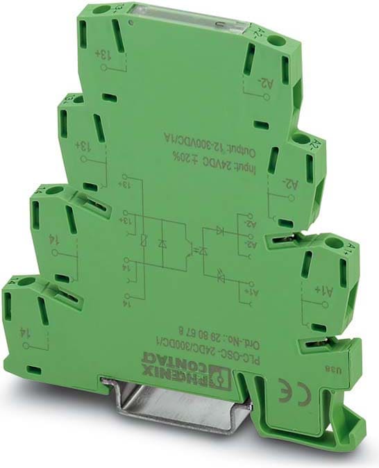 PHOENIX CONTACT - PHC2900383 PLC-OPT- 24DC/300DC/1 RELE CON OPTOACCOP