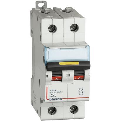 BTICINO - BTIFT82D25 BTDIN160 - MAGNETOT 2P CURVA D 25A 16KA