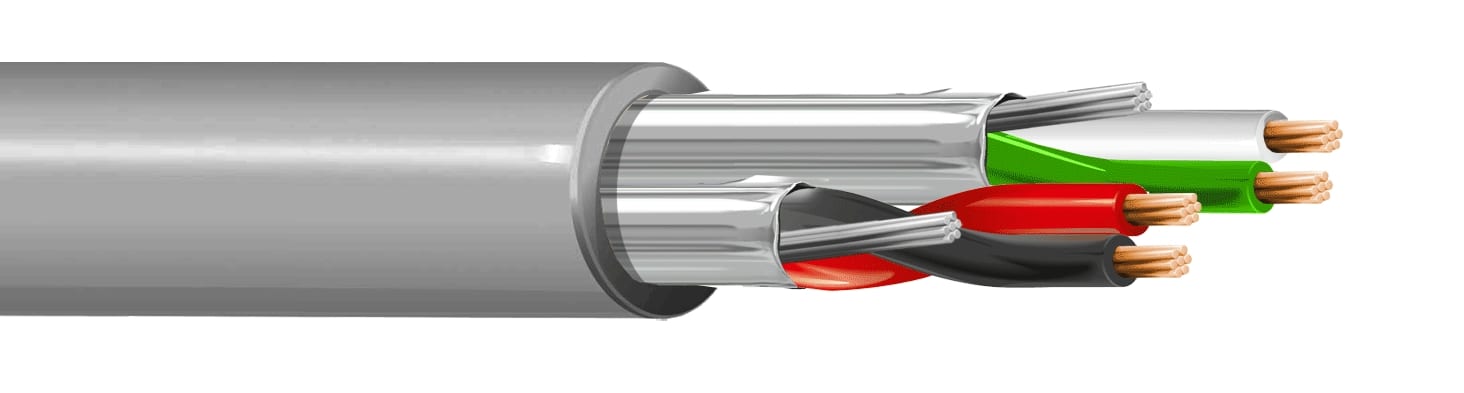 ITC INDUSTRIA TECNIC - ITC20FFYGRB500 2X2 AWG 20 FLEX FTP GRIGIO AF BOB.500 FC
