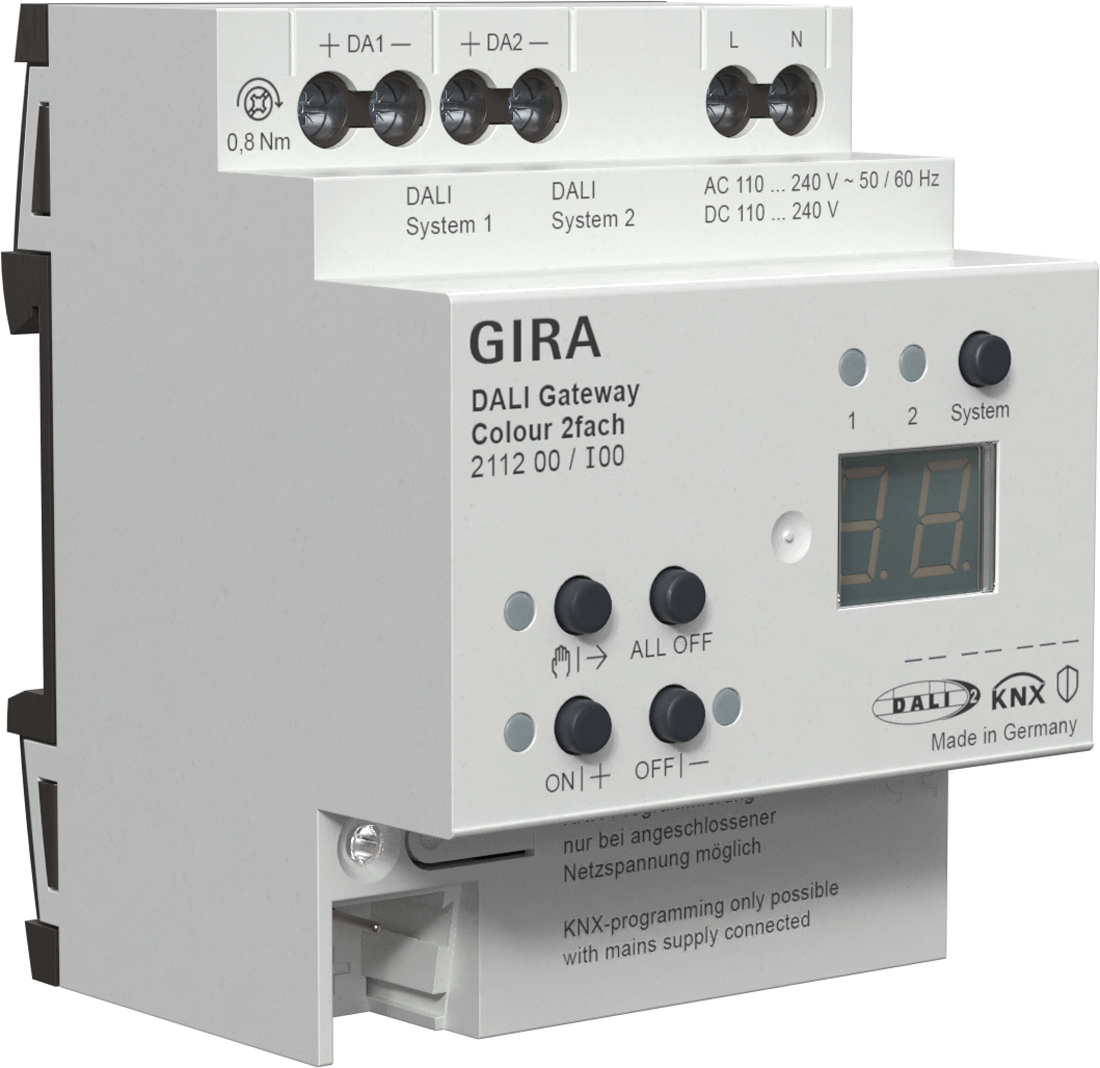 GIRA - GGI211200 GATEWAY DALI COLOUR 2-C AMG