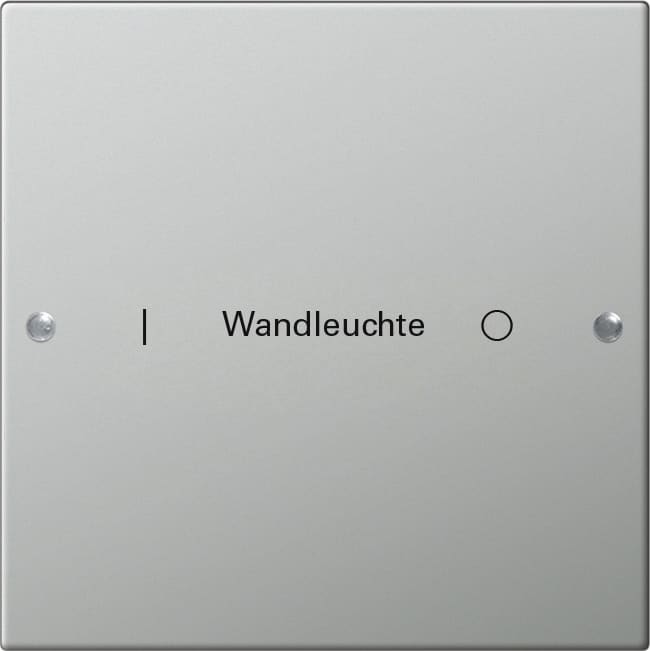 GIRA - GIR2131602 SET BIL. 1-M SCRIV. SYSTEM 55 ACCIAIO IN