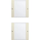 GIRA - GGI213201 SET BIL. 2-M (1+1) CT SYSTEM 55 TRASP./B