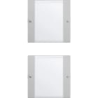 GIRA - GIR2132015 SETBIL.2-M(1+1)CTSYSTEM55TRASP./GRIG