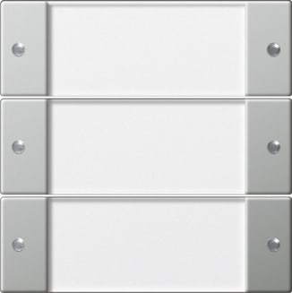 GIRA - GGI2133600 SET BIL. 3-M CT SYSTEM 55 TRASP./ACCIAIO