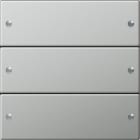 GIRA - GIR2133601 SET BIL. 3-M SYSTEM 55 ACCIAIO INOX