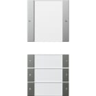 GIRA - GIR2134600 SETBIL.4-M(1+3)CTSYSTEM55TRASP./ACCI