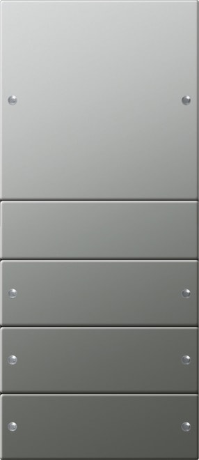 GIRA - GIR2134601 SETBIL.4-M(1+3)SYSTEM55ACCIAIOINOX