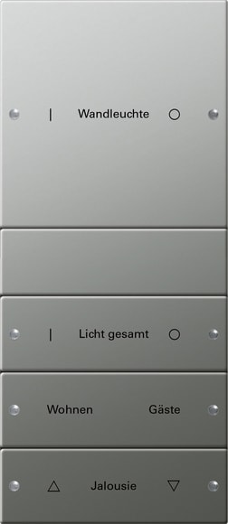 GIRA - GGI2134602 SET BIL. 4-M (1+3) SCRIV. SYSTEM 55 ACCI