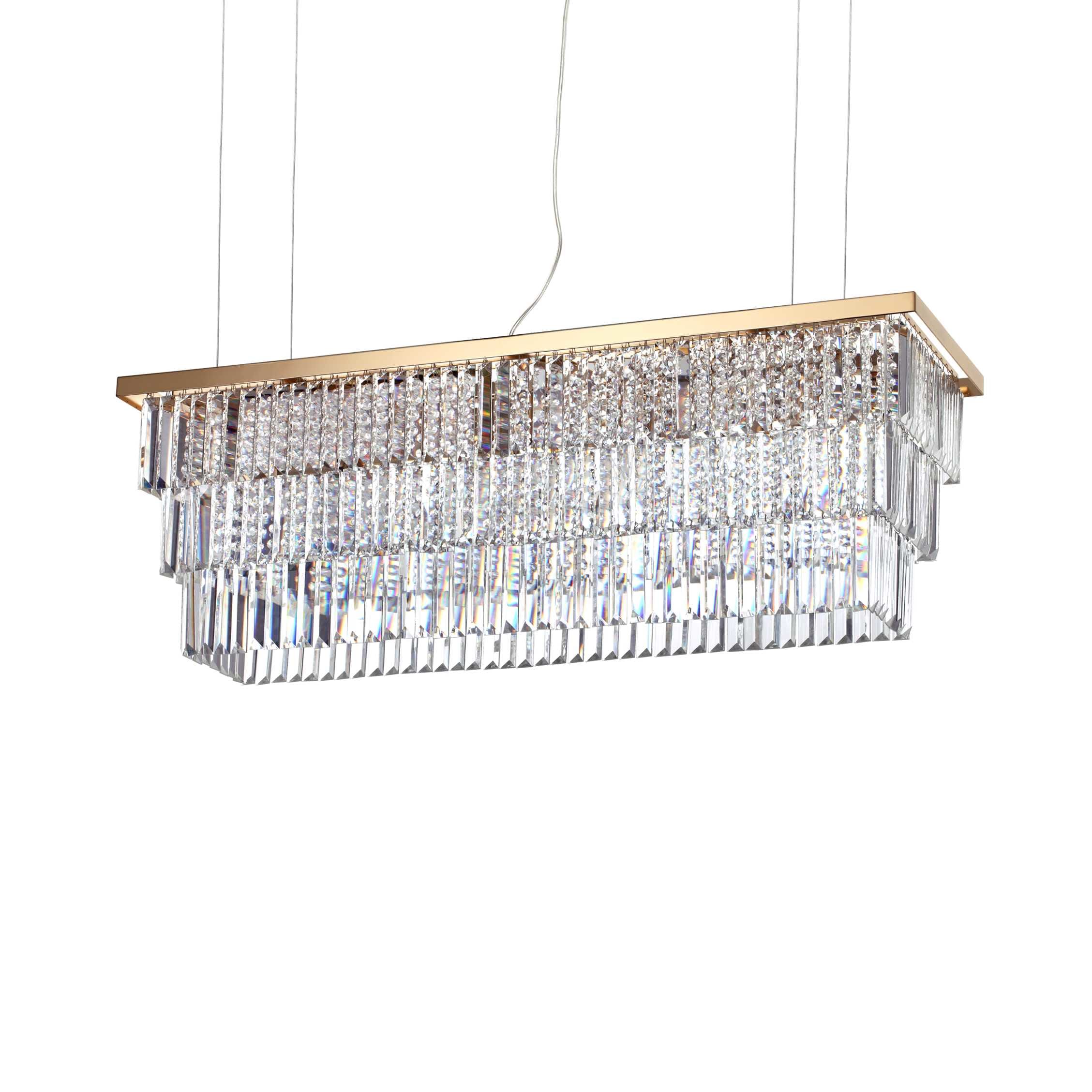 IDEAL LUX SRL - IUX213583 MARTINEZ SP8 ORO