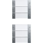 GIRA - GGI213626 SET BIL. 6-M (3+3) CT SYSTEM 55 TRASP./C