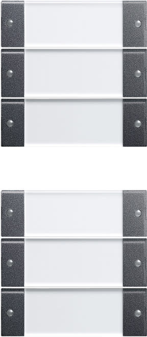 GIRA - GIR213628 SETBIL.6-M(3+3)CTSYSTEM55TRASP./ANTR