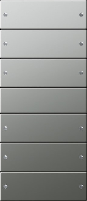 GIRA - GIR2136601 SETBIL.6-M(3+3)SYSTEM55ACCIAIOINOX