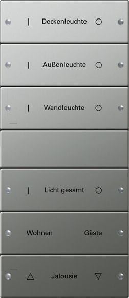 GIRA - GGI2136602 SET BIL. 6-M (3+3) SCRIV. SYSTEM 55 ACCI