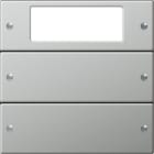 GIRA - GIR2142601 SET BIL. 2-M PLUS SYSTEM 55 ACCIAIO INOX