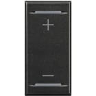 BTICINO - BTIHS4911AD AXOLUTE - COPRITASTO DIMMER 1M SCURO