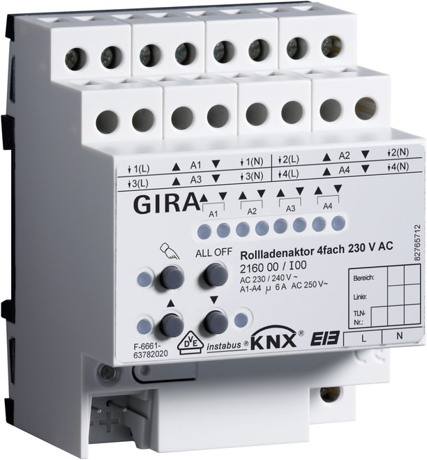 GIRA - GGI216000 ATT.PERS.AVV. 4-C 230 V AC MAN.